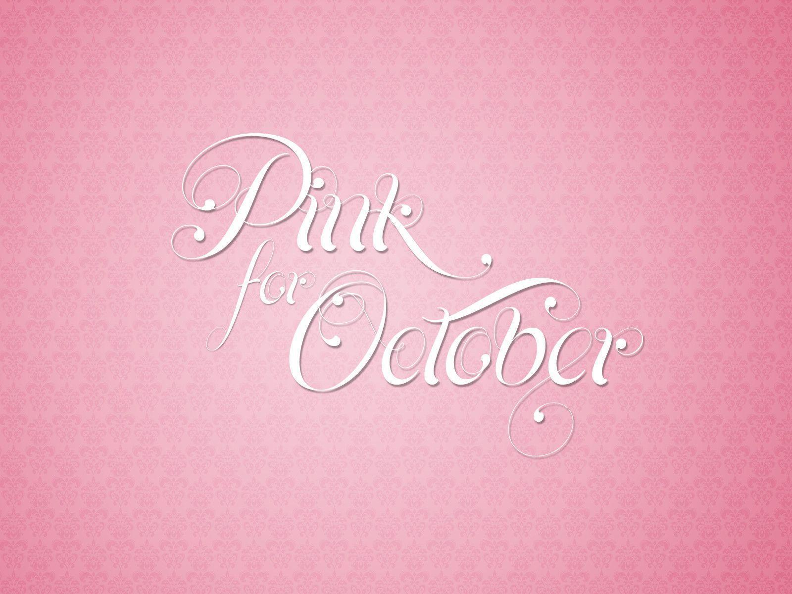 Pink for October Wallpaper 2011