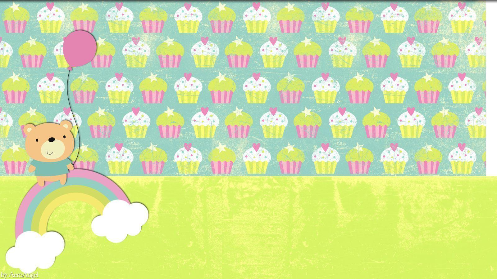 Cute Cupcakes Wallpaper