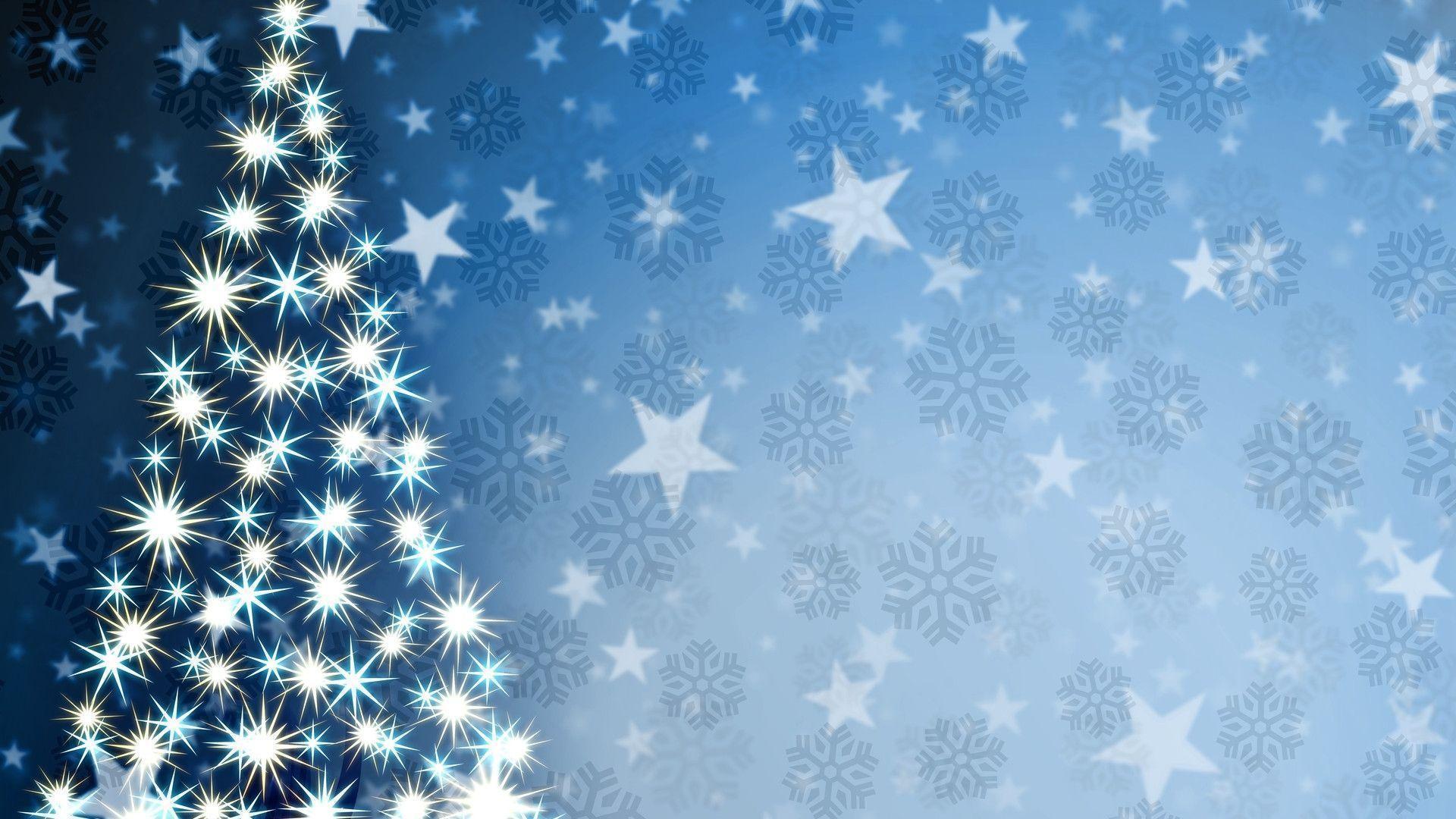 Christmas Tree Star Pattern Background wallpaper #