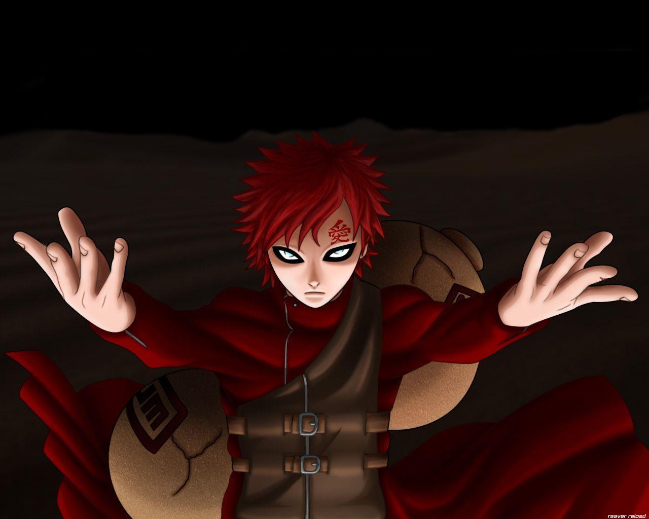 image For > Gaara Of The Sand Shippuden