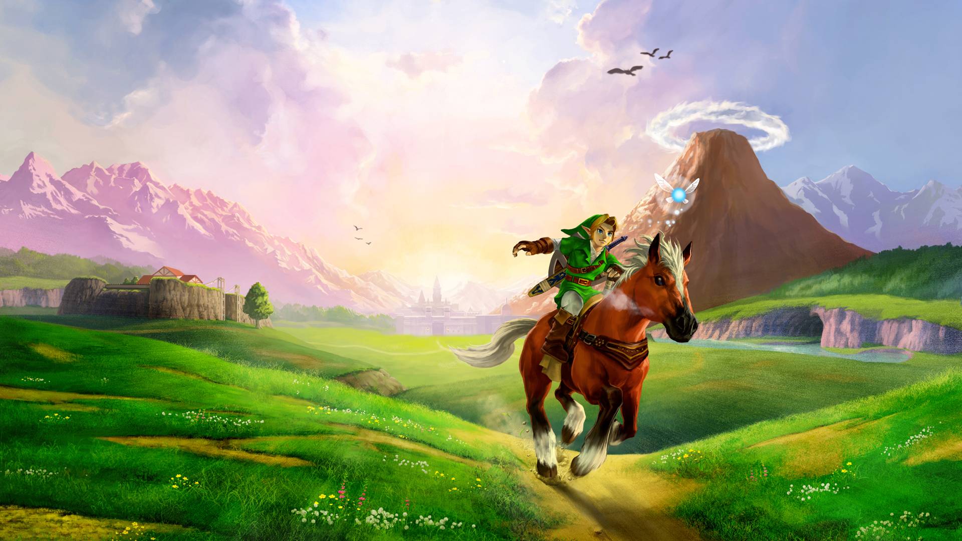 Exciting Hyrule Wallpaper 1920x1080PX Hyrule Wallpaper