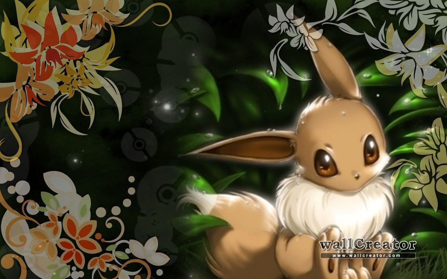 image For > Cute Pokemon Wallpaper Eevee