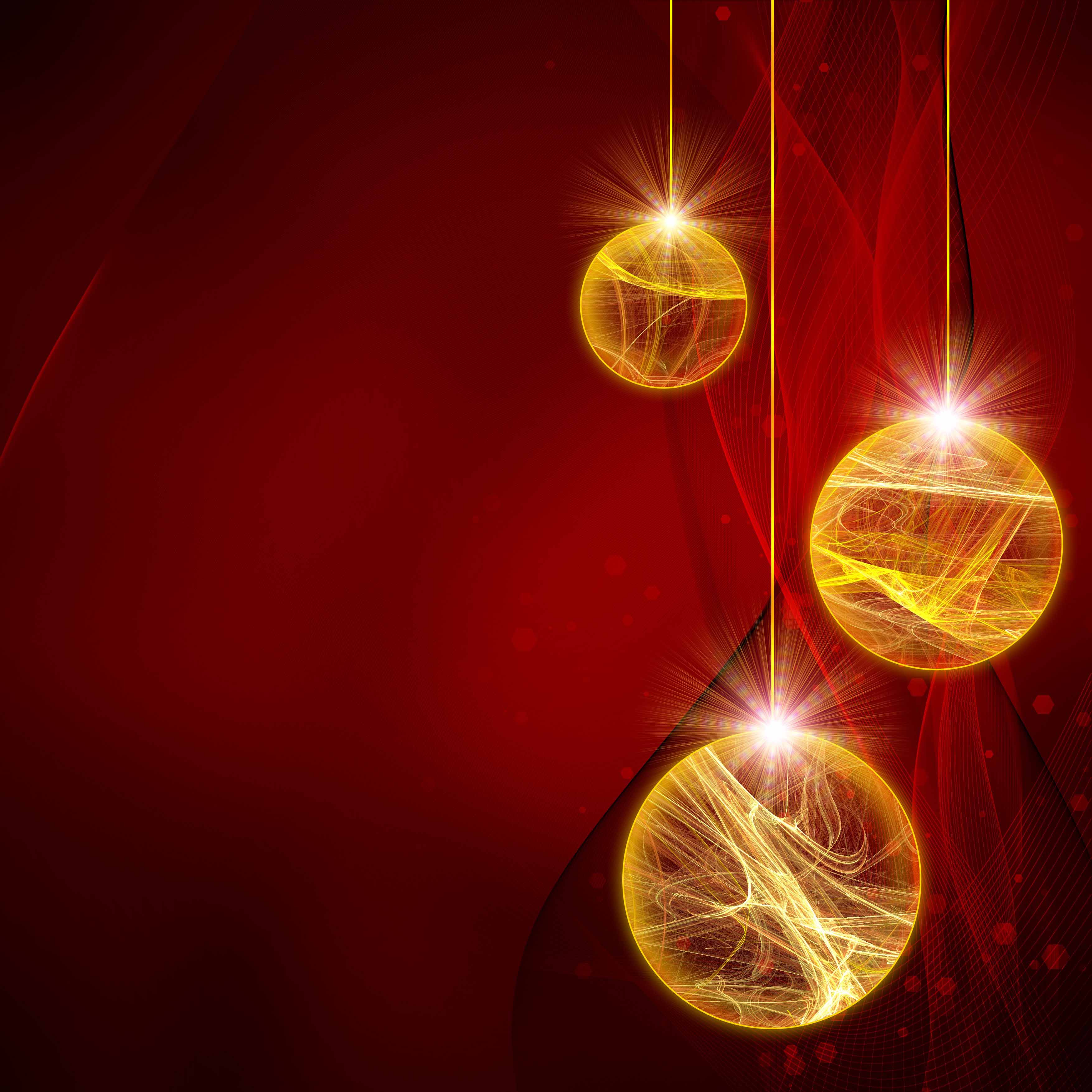 Christmas Decoration Abstract Balls Desktop Free 31890. Wallpaper