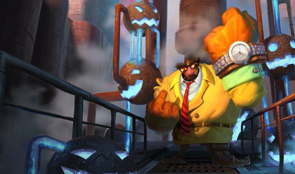 Definitely Not Blitzcrank Skin of Legends