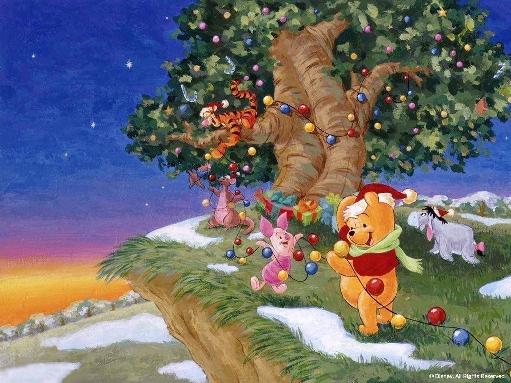image For > Eeyore Christmas Wallpaper