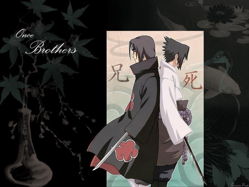 Wallpaper For > Sasuke And Itachi Wallpaper