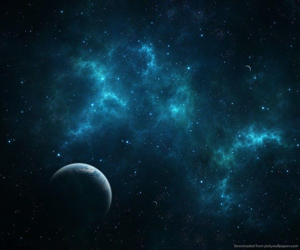 Download Deep Blue Space Wallpaper For Samsung Epic