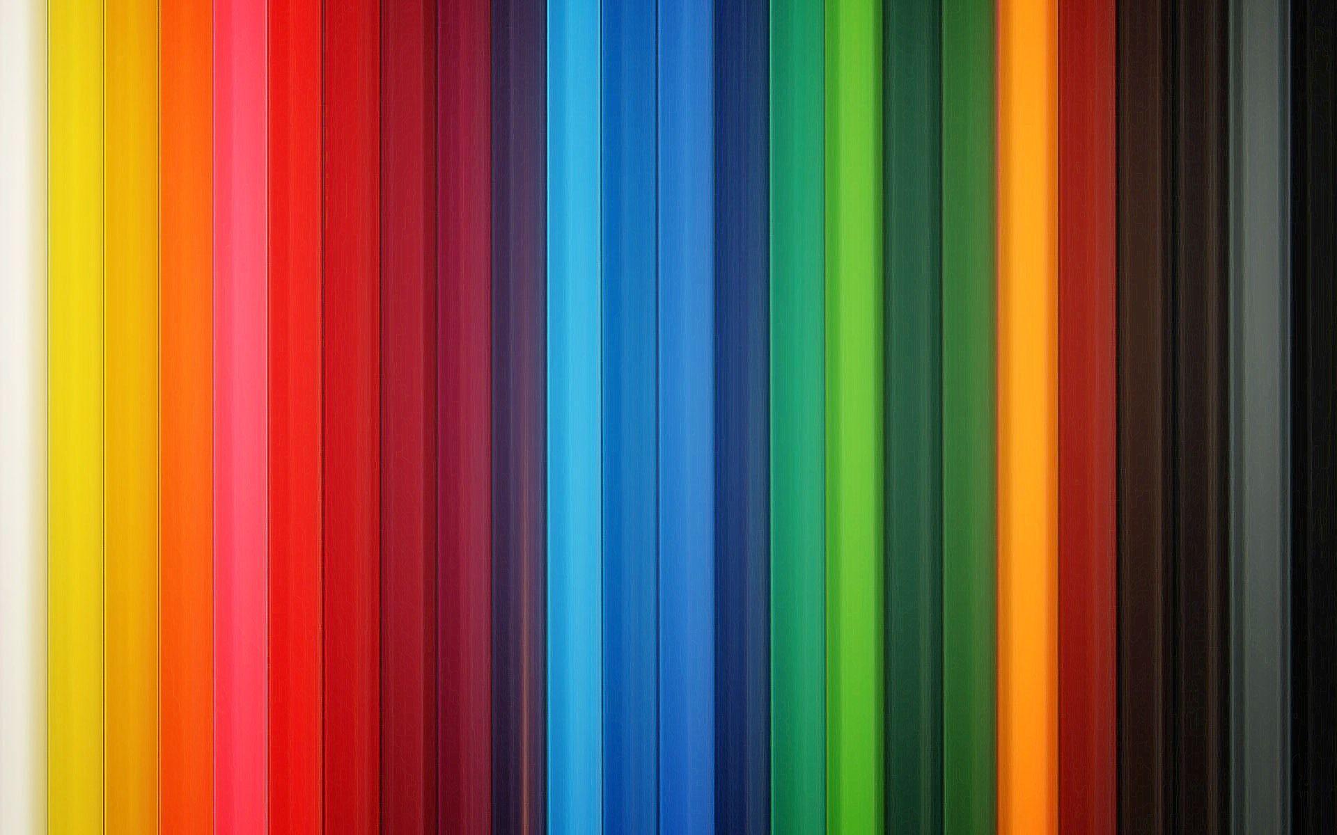 Colorful Stripes Background Wallpaper
