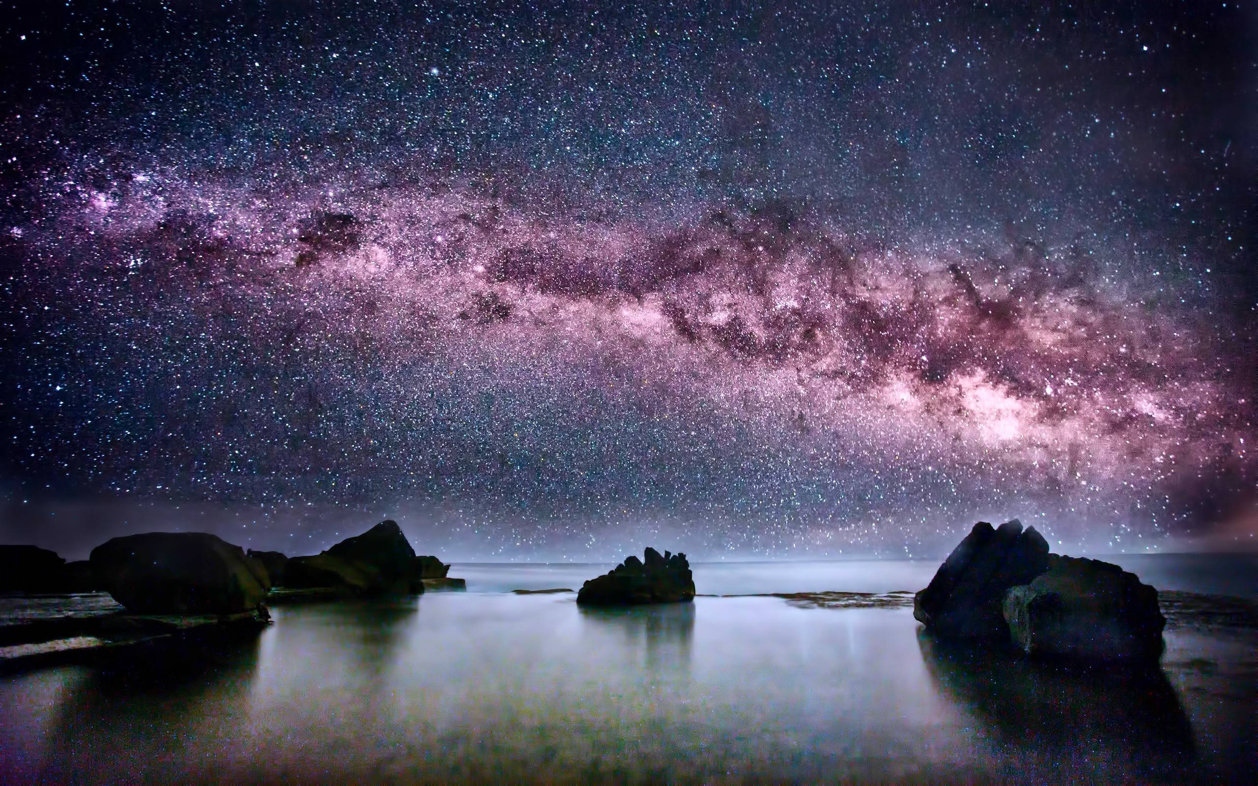 milky way galaxy wallpaper