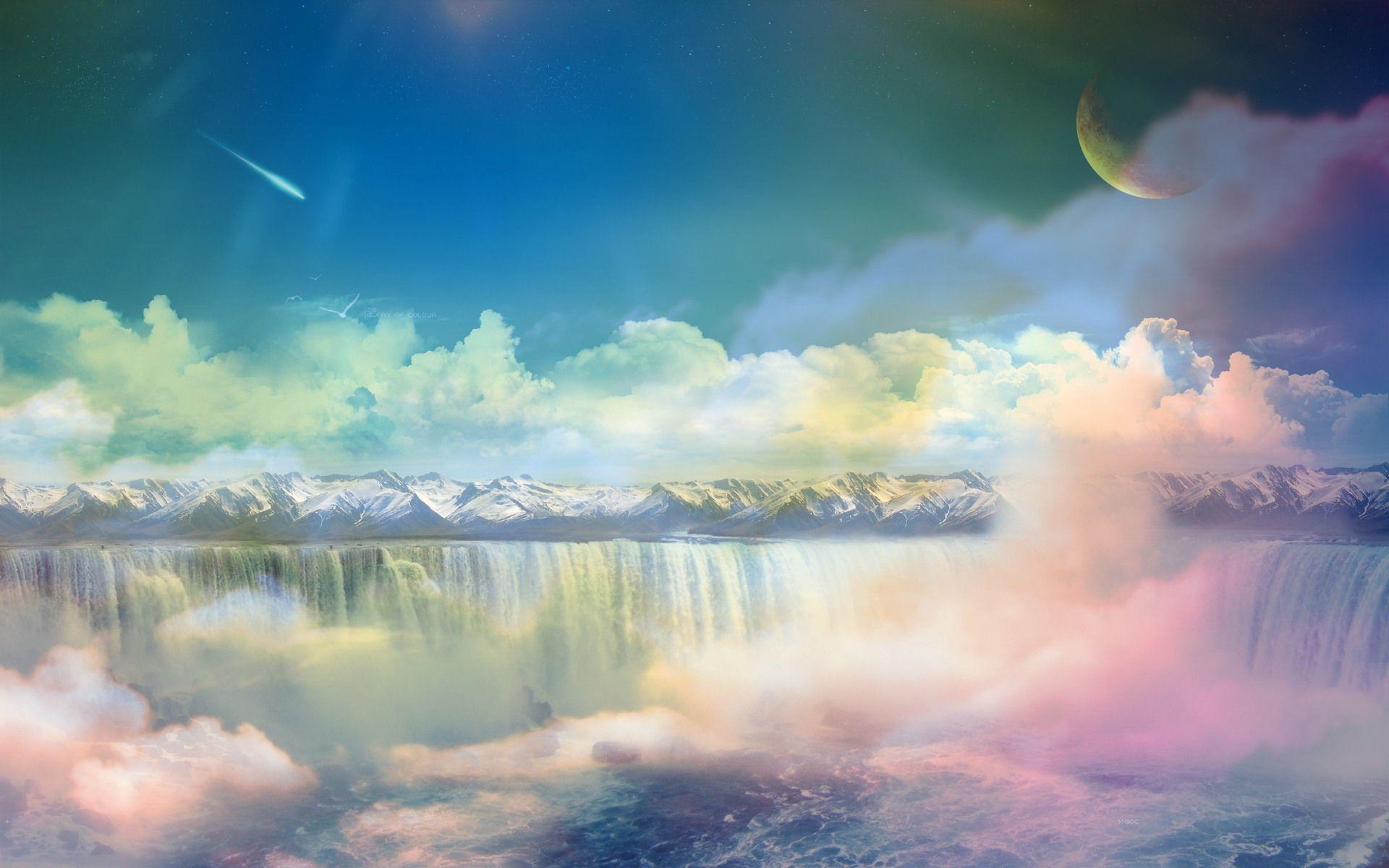 Beautiful Waterfall desktop wallpaper