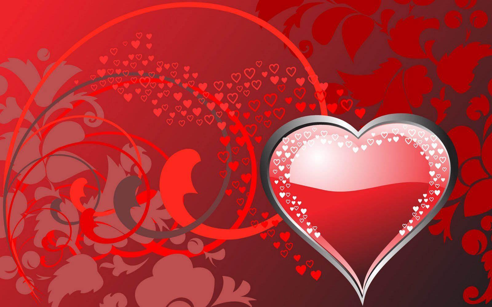 wallpaper: Love Hearts Wallpaper