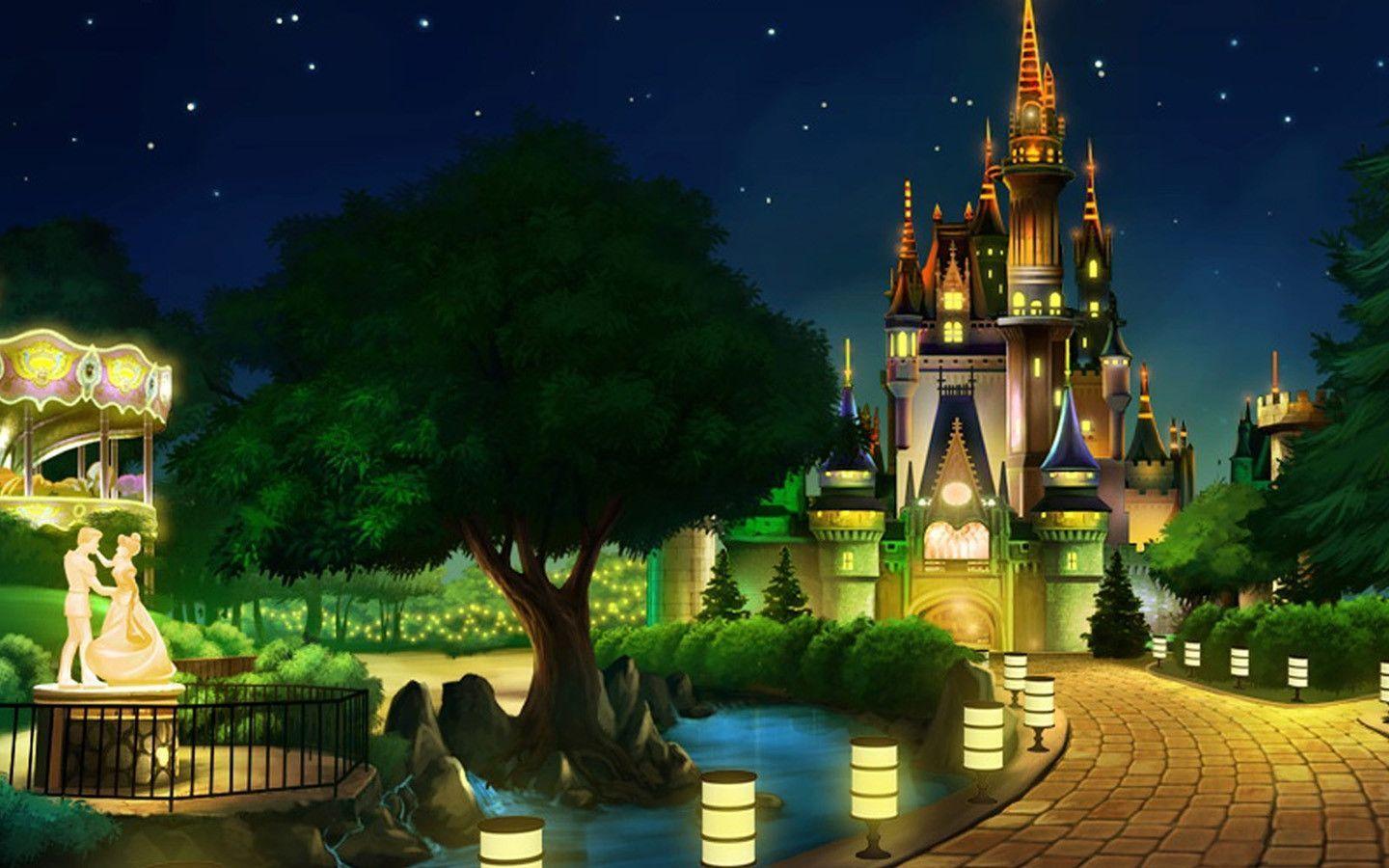 Disney Castle Backgrounds - Wallpaper Cave