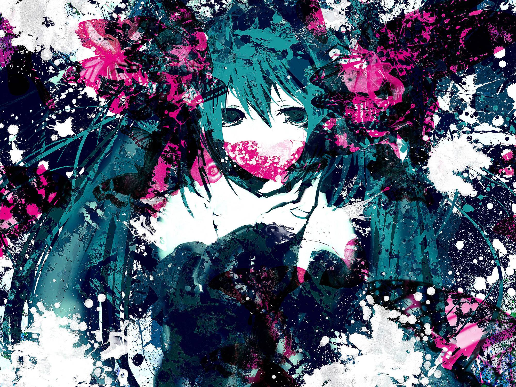 Hatsune Miku Backgrounds Wallpaper Cave