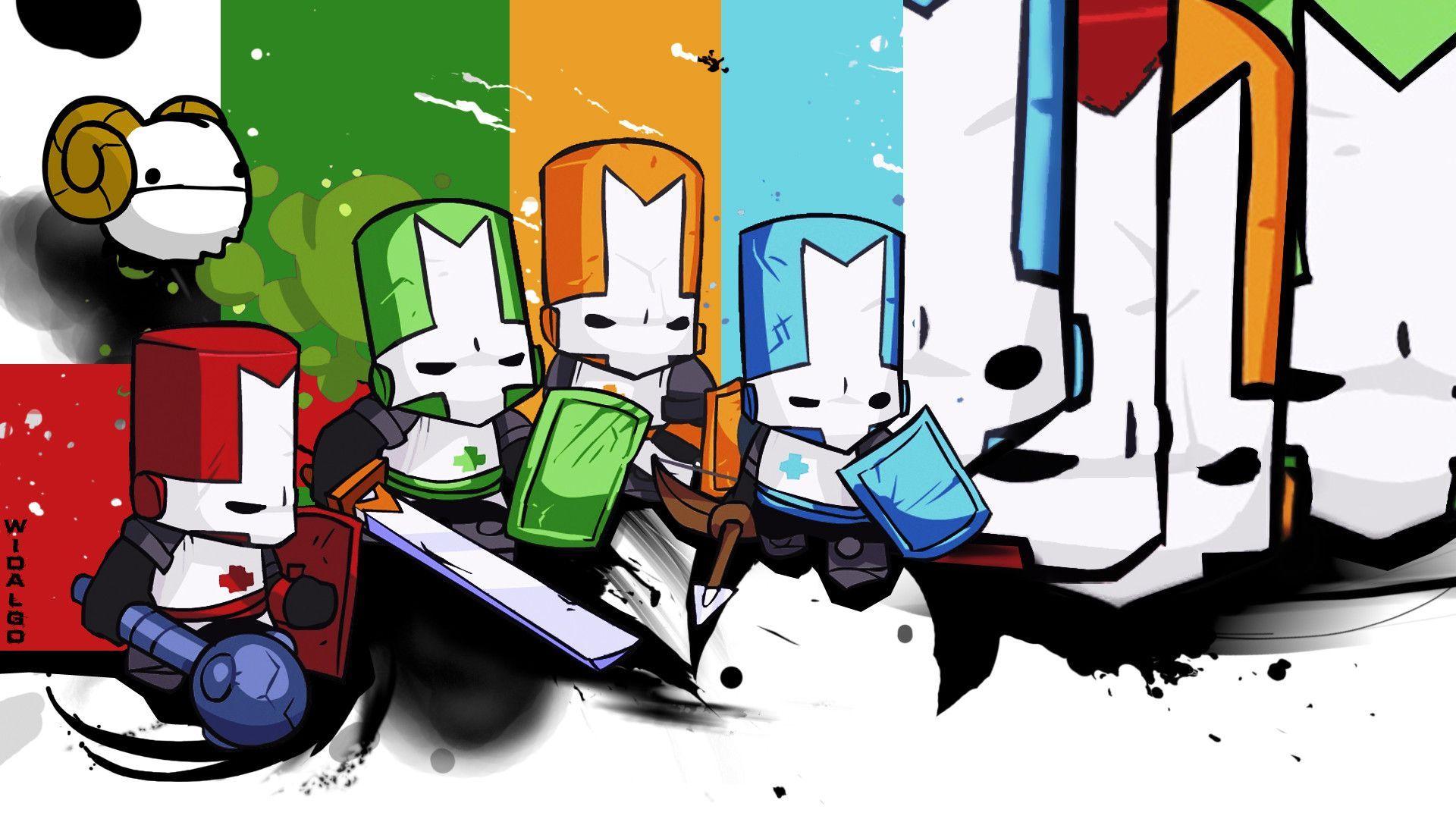 Download free Castle Crashers Characters Violet Wallpaper 