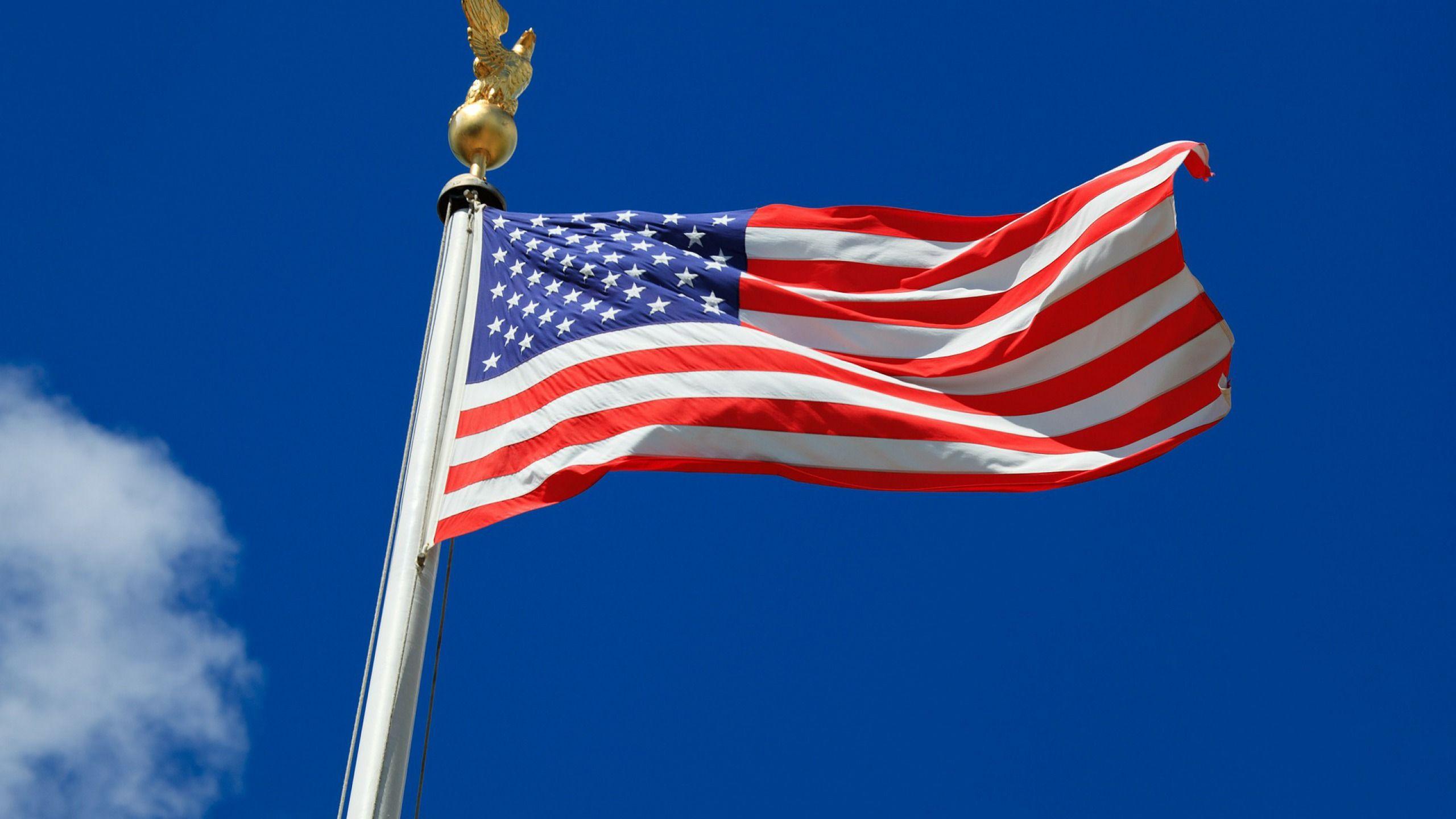 Widescreen American Flag Image 01. hdwallpaper