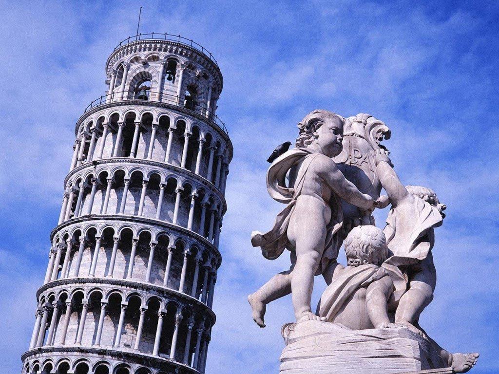 Italy Pisa Leaning Tower Wallpaper