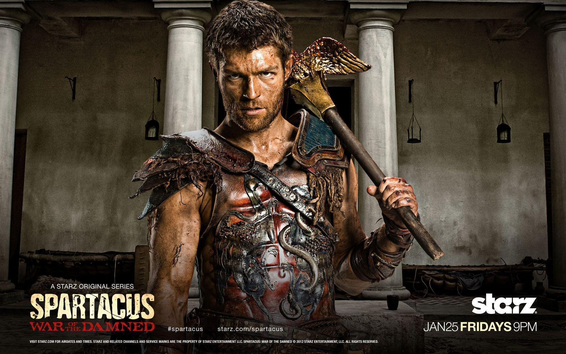 Spartacus: War Of The Damned Wallpaper. Spartacus: War Of