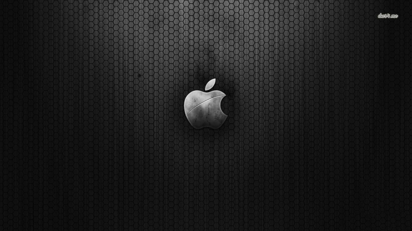 Dirty Metal Apple Logo wallpaper wallpaper - #