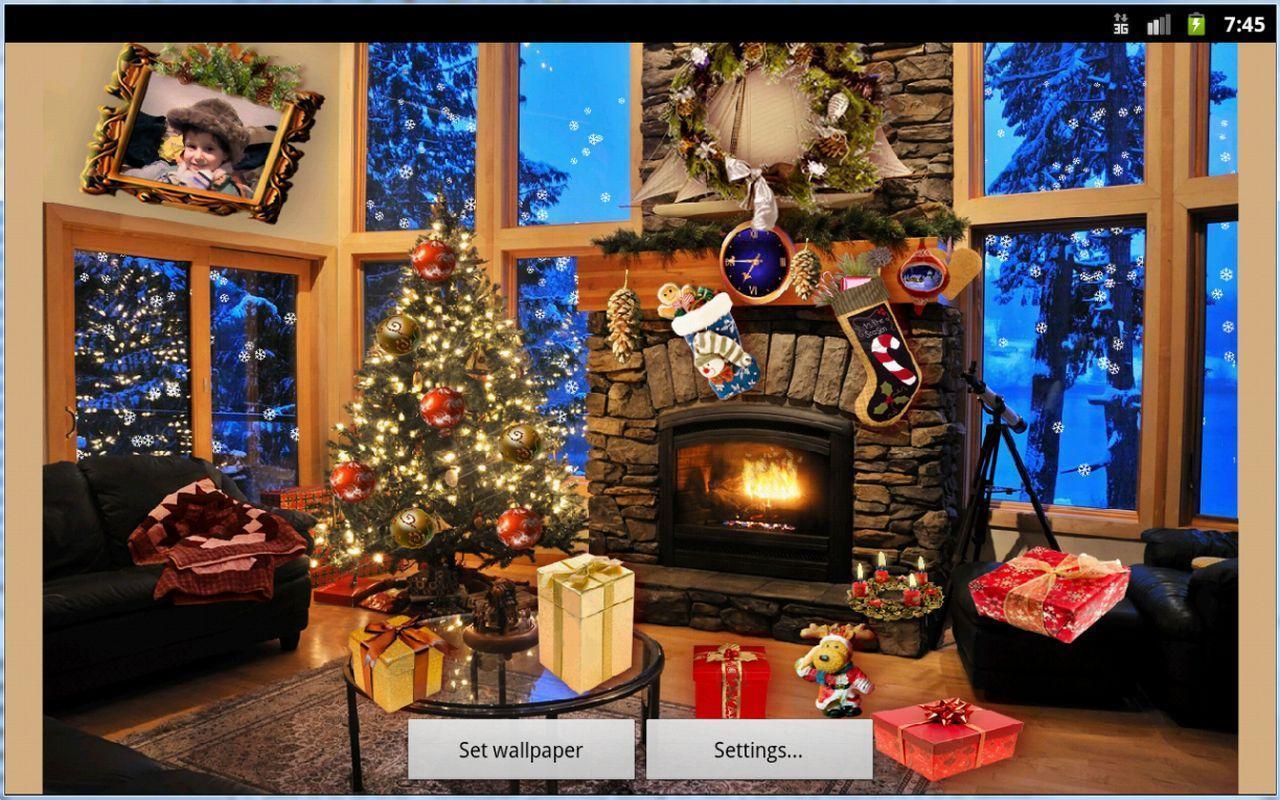 Christmas Fireplace LWP Apps on Google Play
