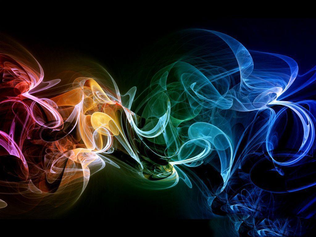 Abstract Background Smoke Swirls Wallpaper HD