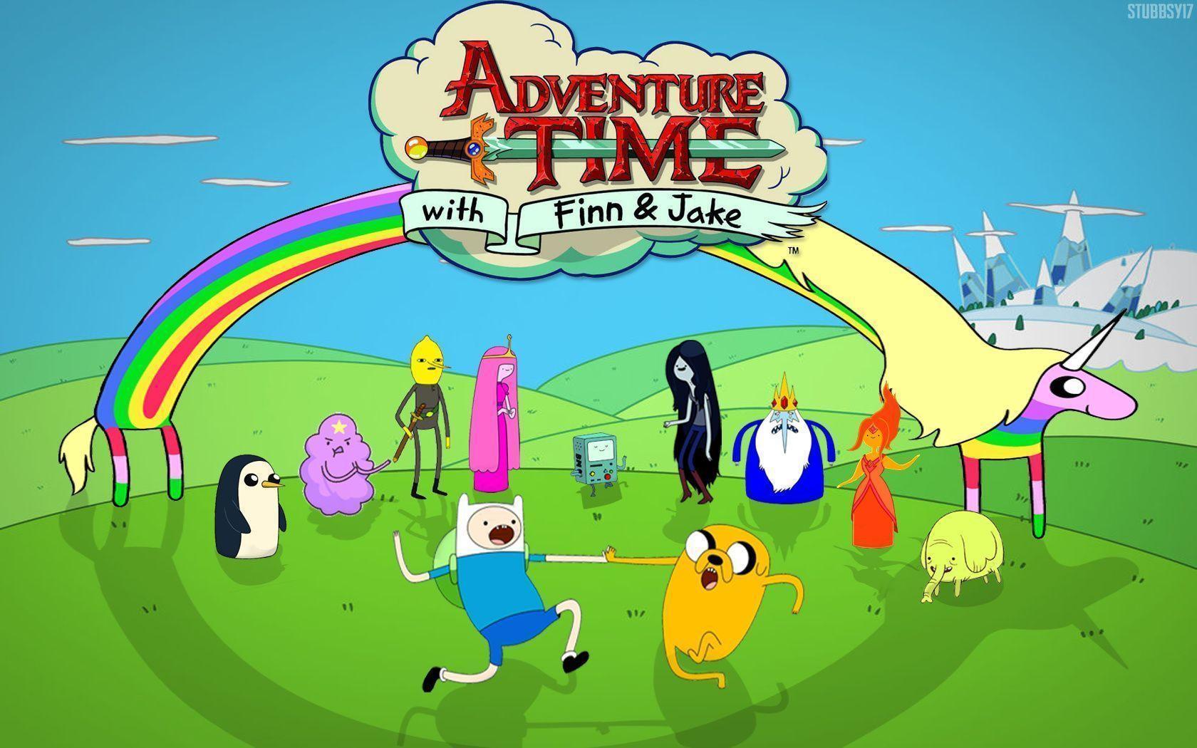 Adventure Time With Finn And Jake Wallpapers Wallpaper Cave