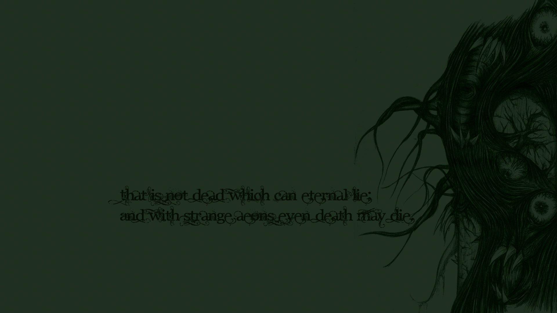 The Image of Cthulhu HP Lovecraft Fresh HD Wallpaper