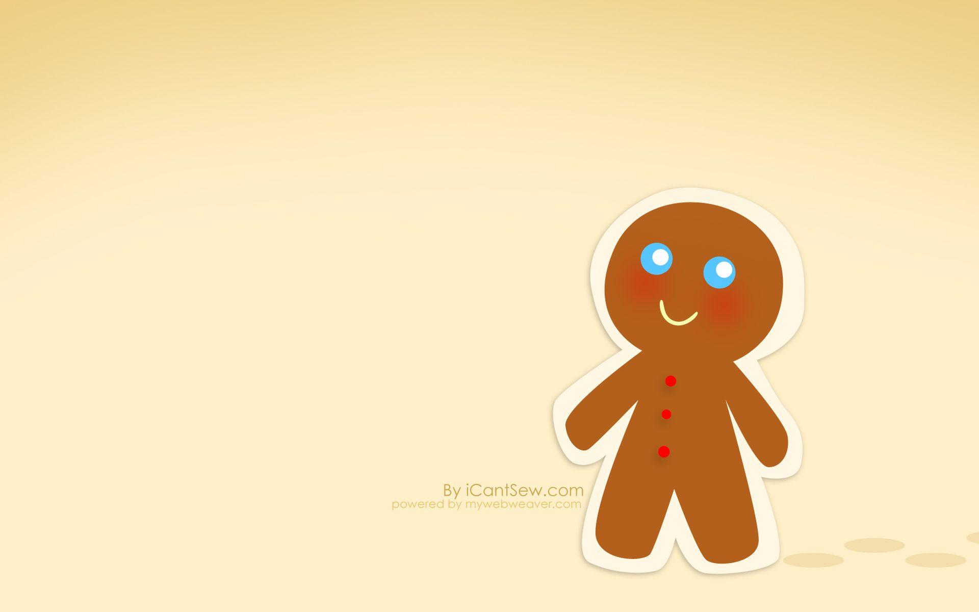 Gingerbread Man Background