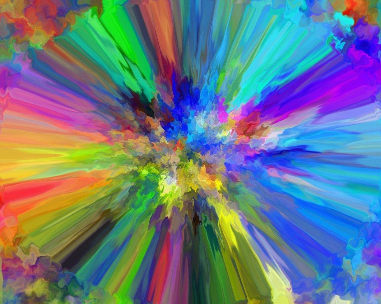 image For > Bright Colored Desktop Background