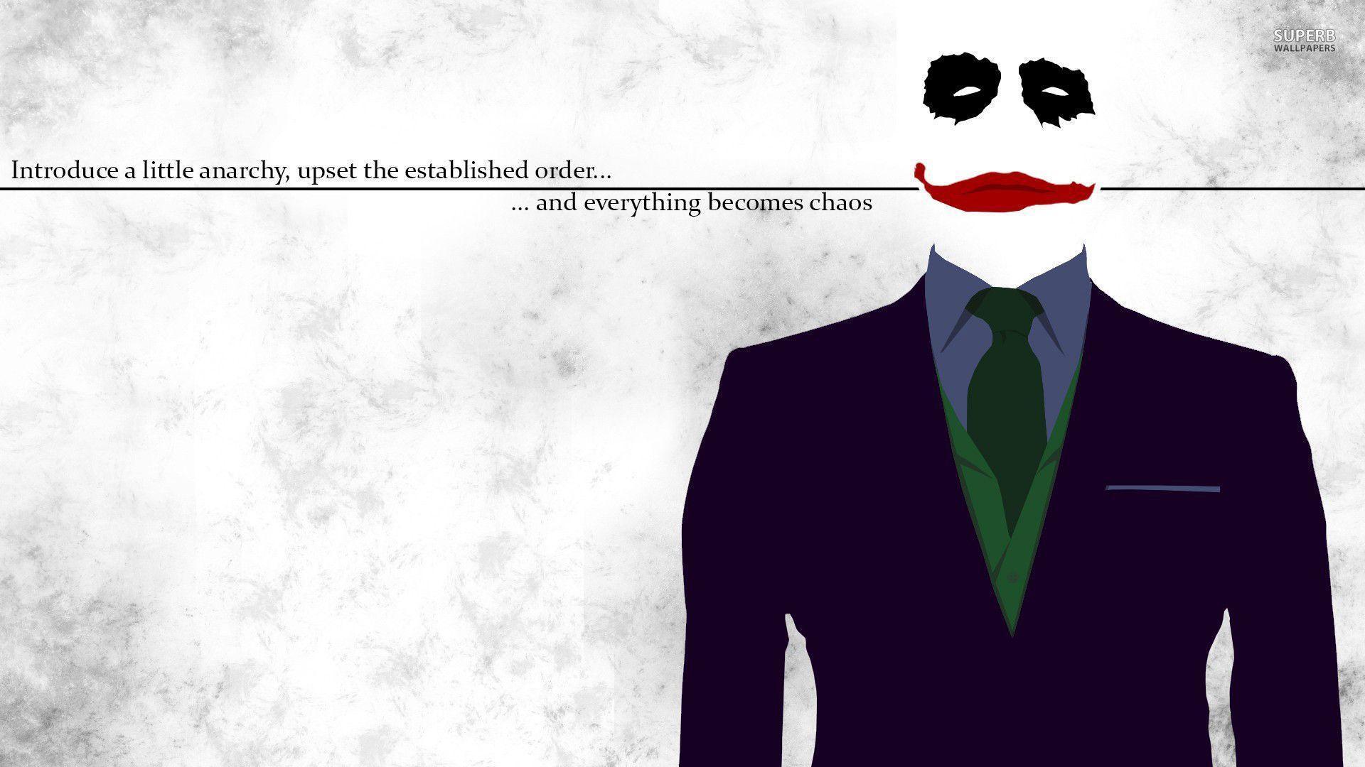 Introduce Anarchy The Joker