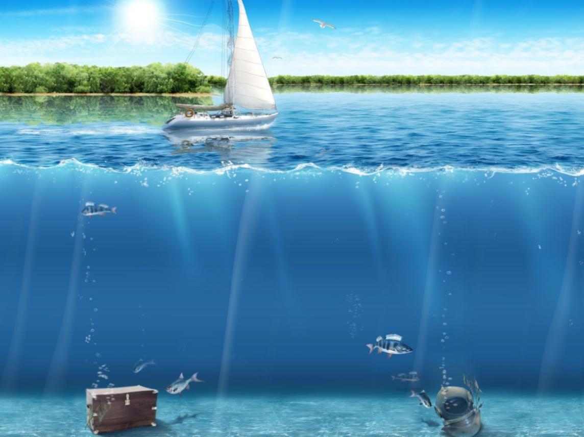 Cartoon Ocean Background, wallpaper, Cartoon Ocean Background HD