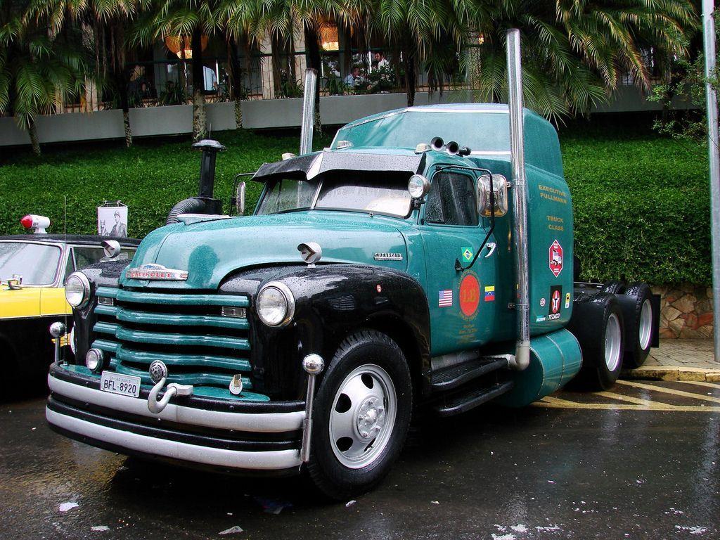 Free Old Three Axle Chevy Truck Free Wallpaper Download Background
