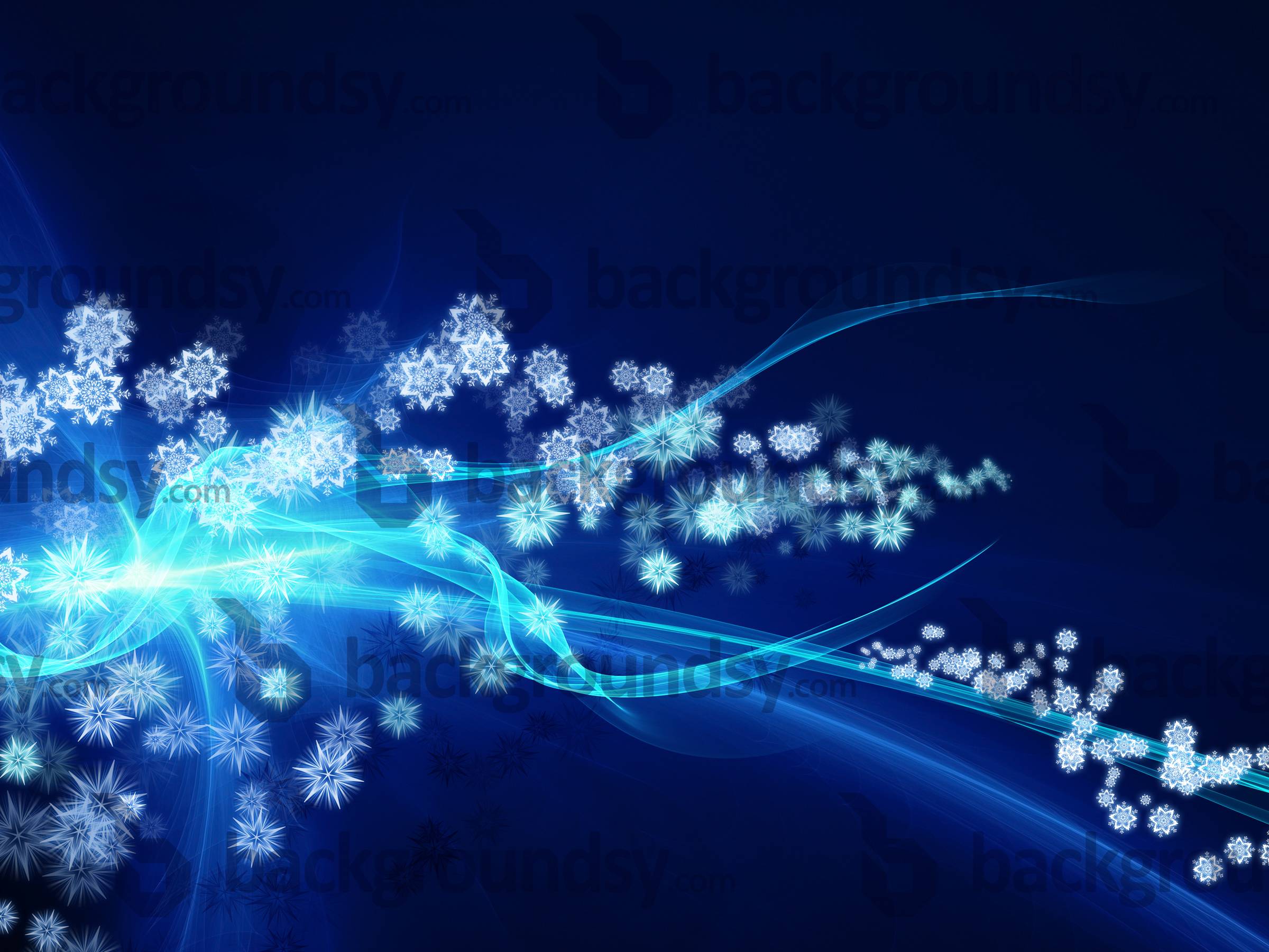 Wallpaper For > Snowflakes Background