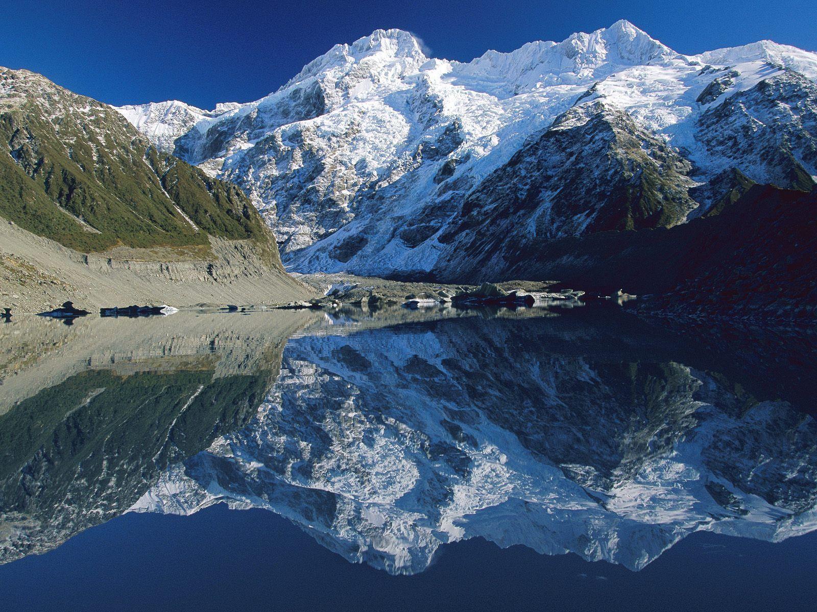 New Zealand Desktop Wallpaper, Mount Cook Lake Newzealand HD