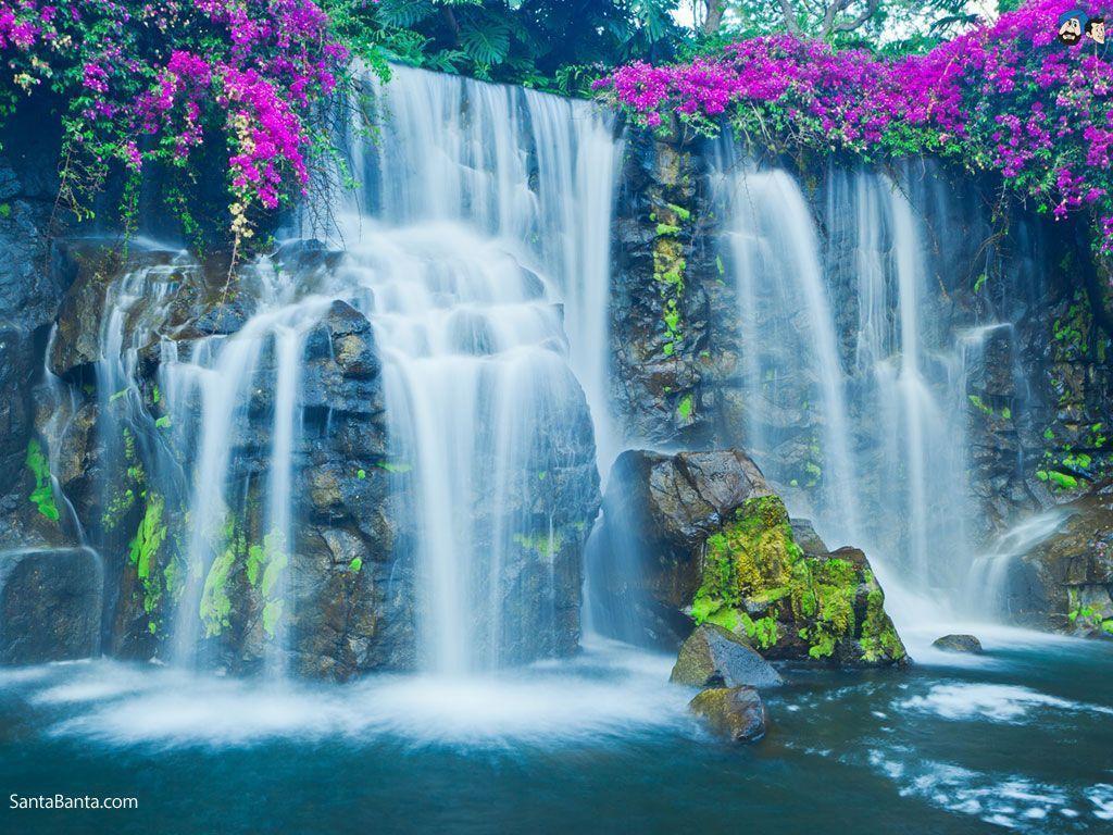 Waterfalls HD Wallpaper