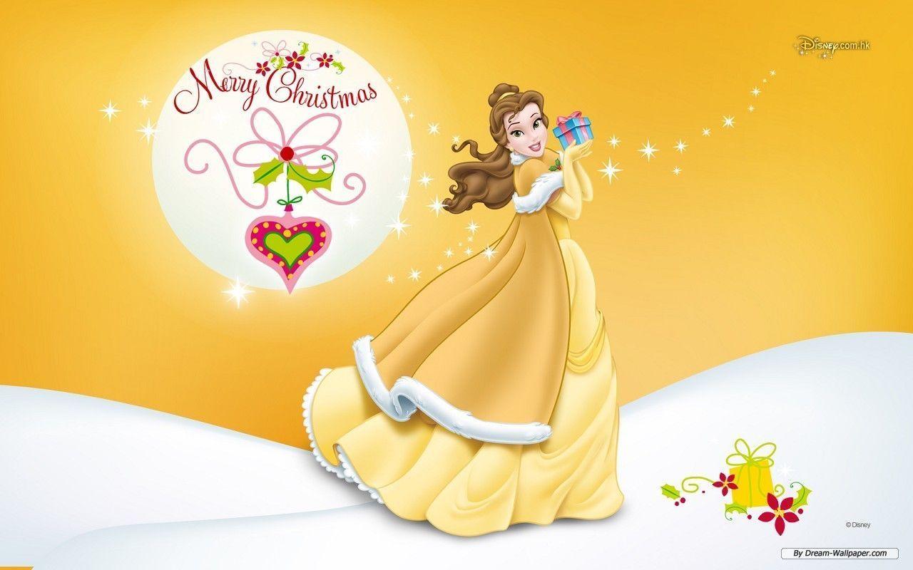 Disney Princess Chritmas Princess Christmas Wallpaper
