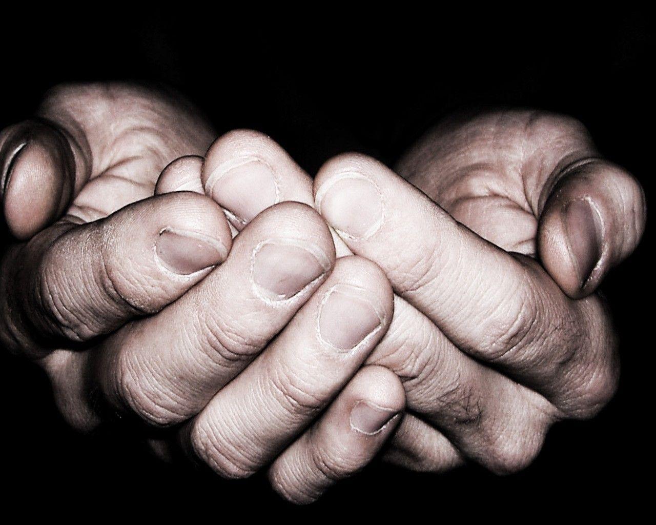 The Image of Hands Praying 1280x1024 HD Wallpaper