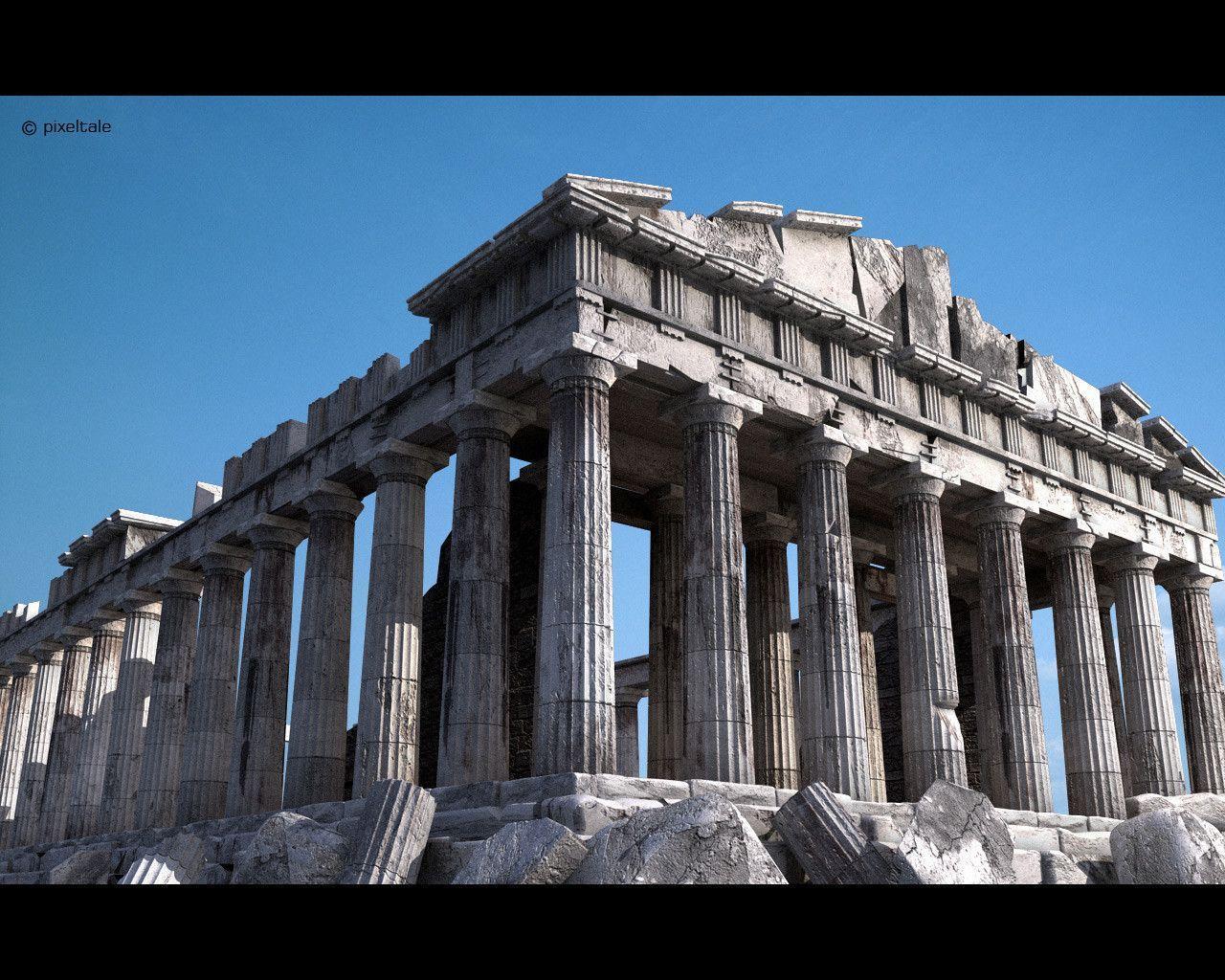 Parthenon, Greece / Places / Desktop HD, iPhone, iPad Wallpaper