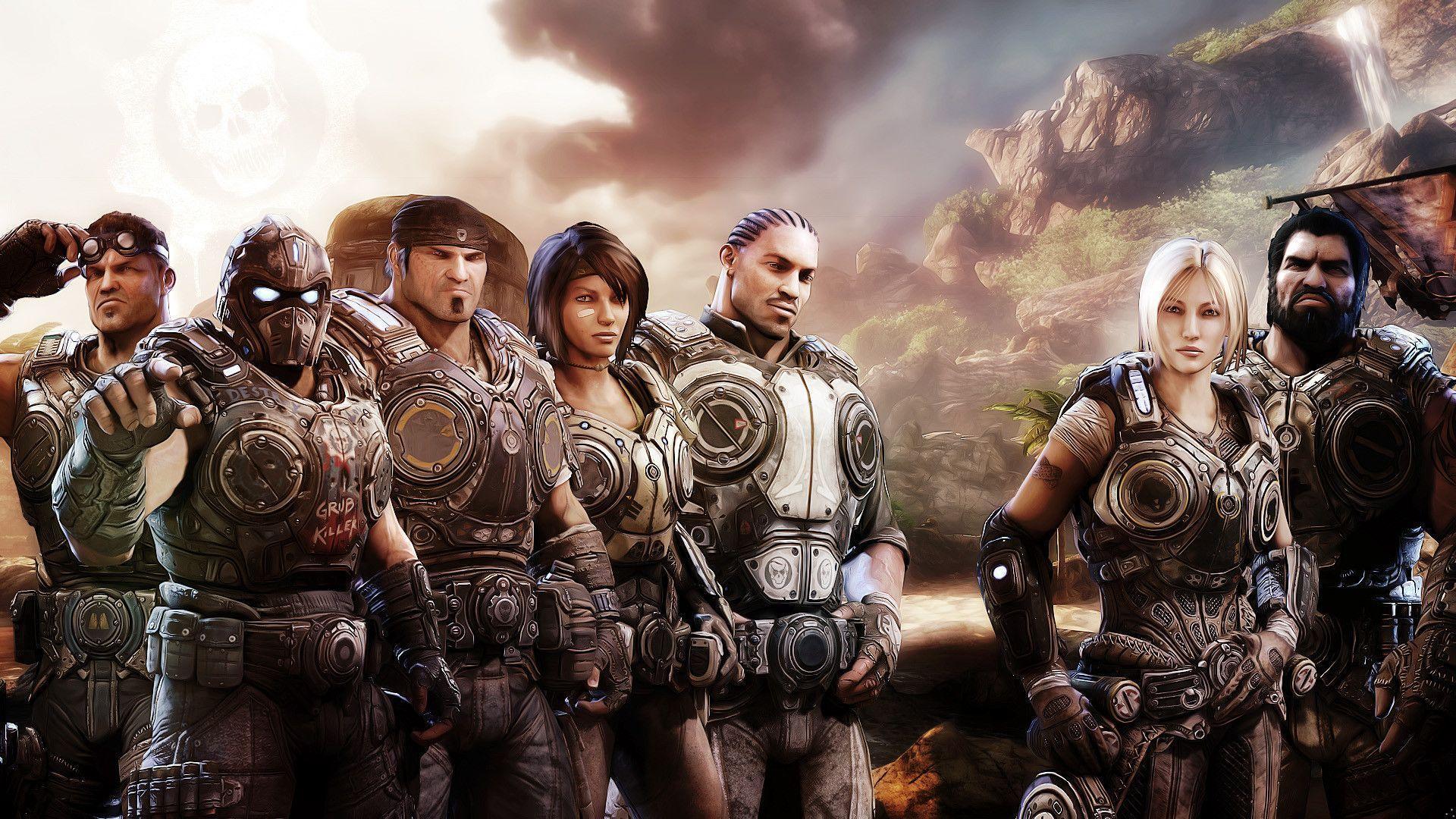 Gears of War 3 Xbox Game Wallpaper