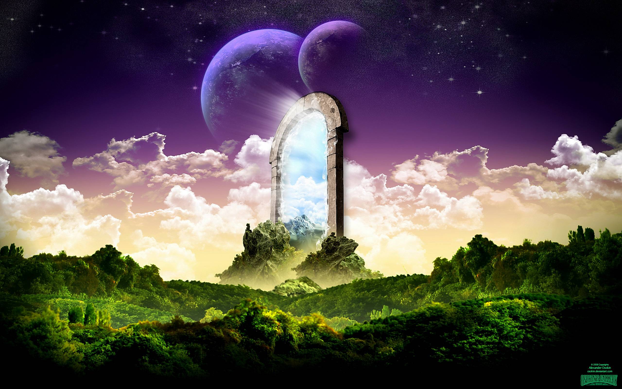 Dreamy World & Fantasy World HD Desktop Wallpaper