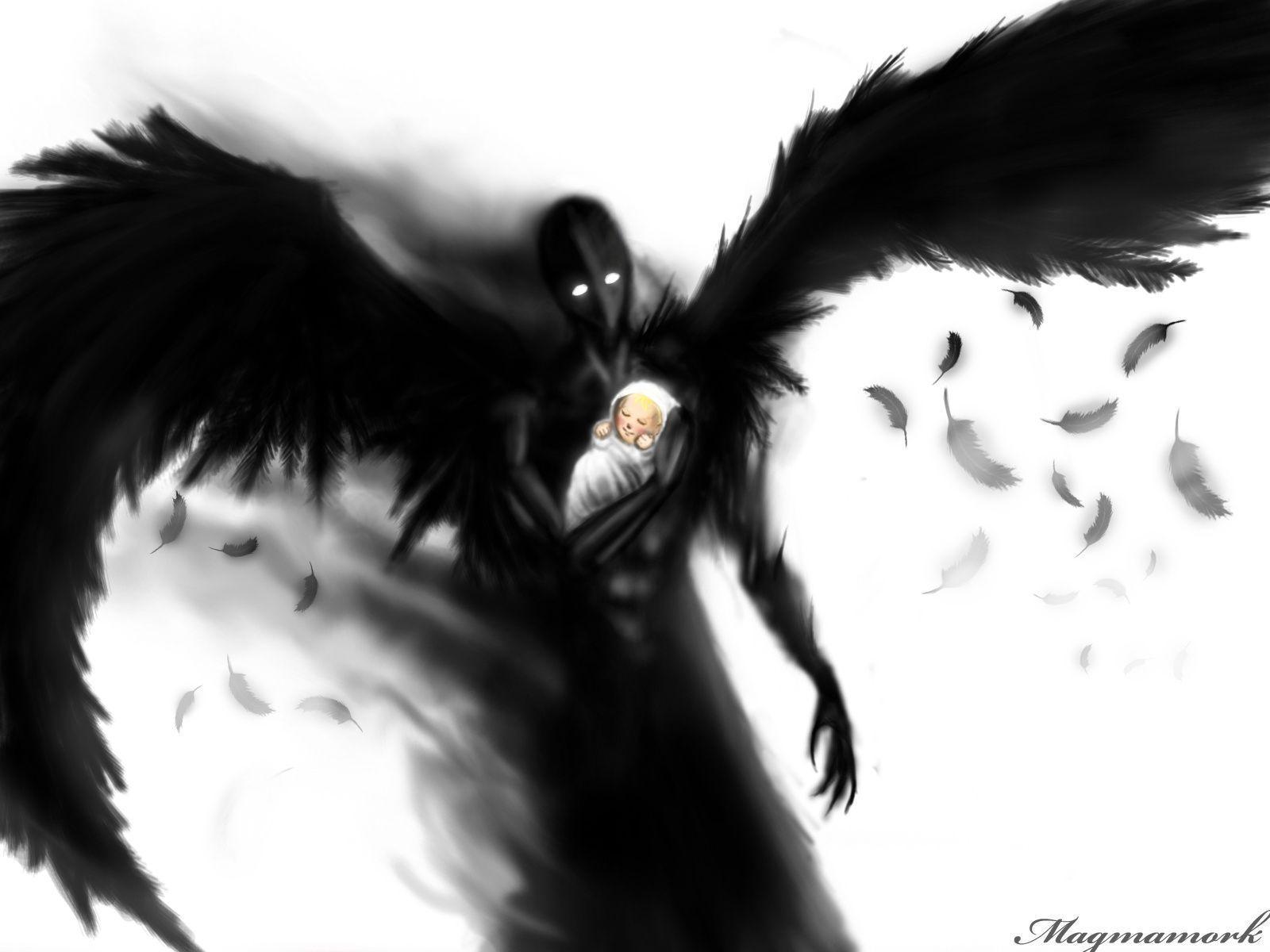 Emo Angel HD Wallpaper