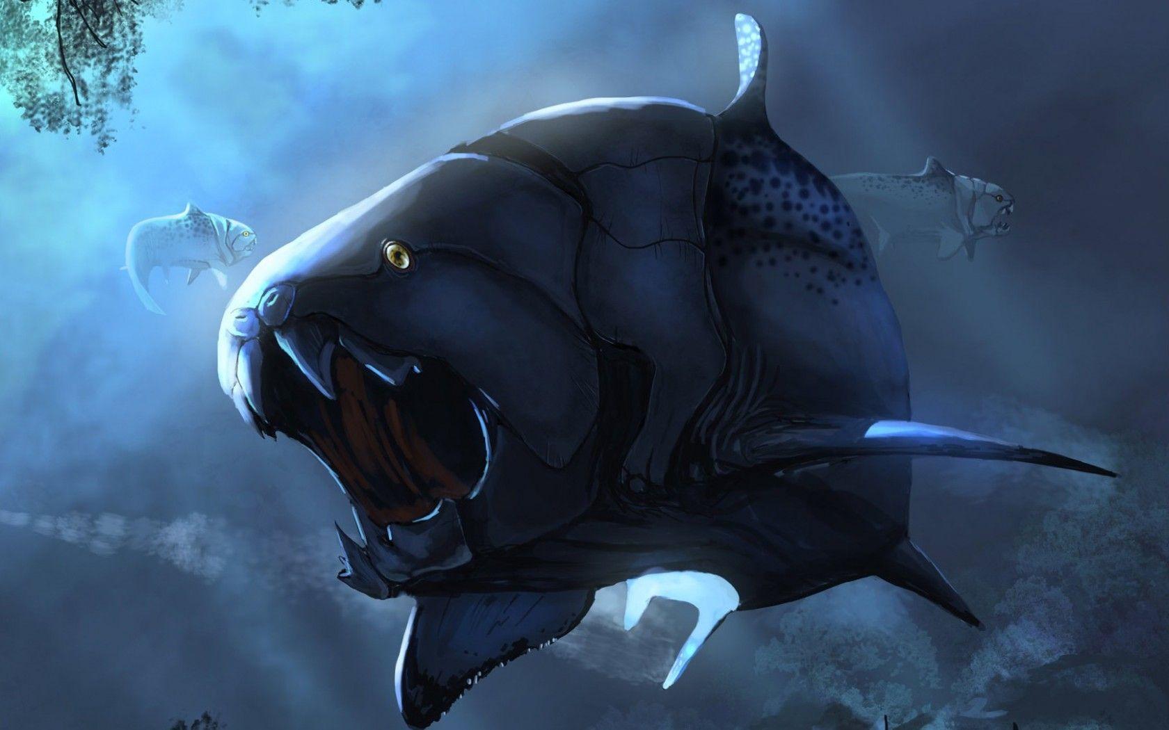 Prehistoric fish wallpaper and image, picture, photo