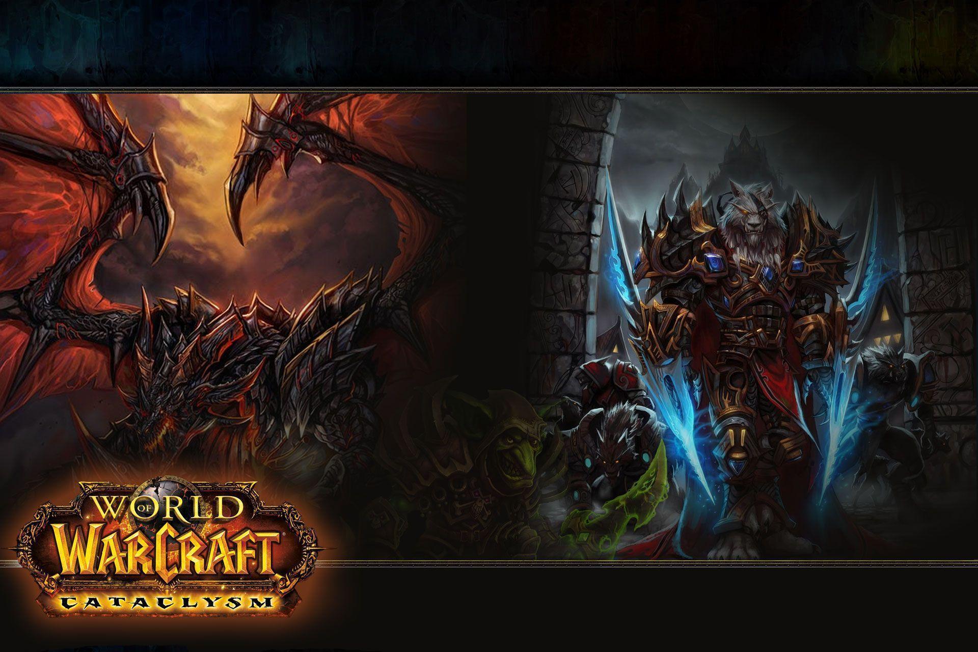 Wallpaper For > World Of Warcraft Cataclysm Wallpaper