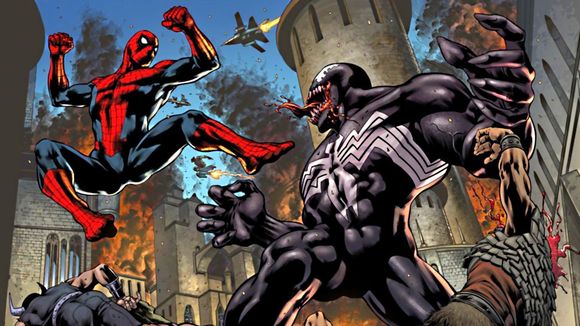 Spider-Man Vs Venom Wallpapers HD - Wallpaper Cave