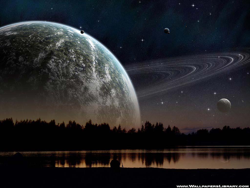 View From Earth Desktop Wallpaper