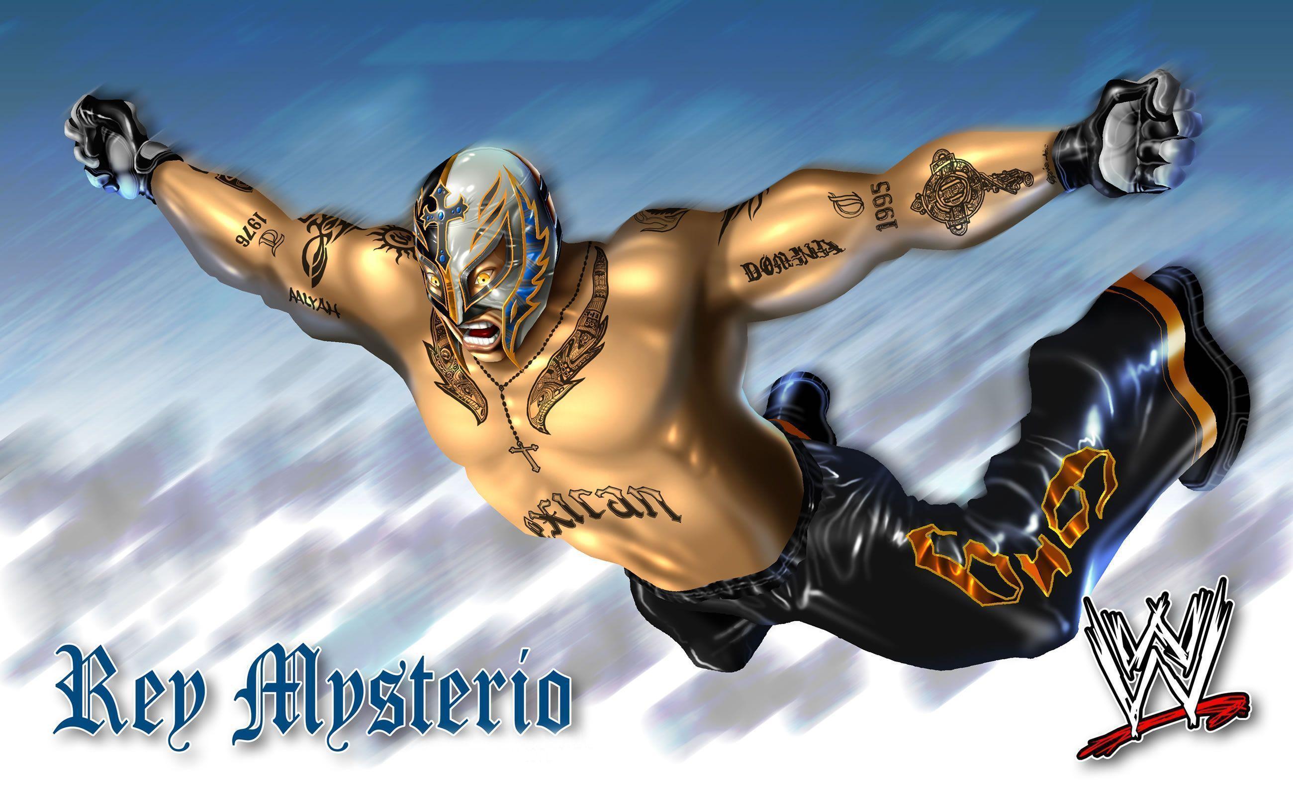 Rey Mysterio WWE Professional Wrestler HD Desktop WallpaperHD
