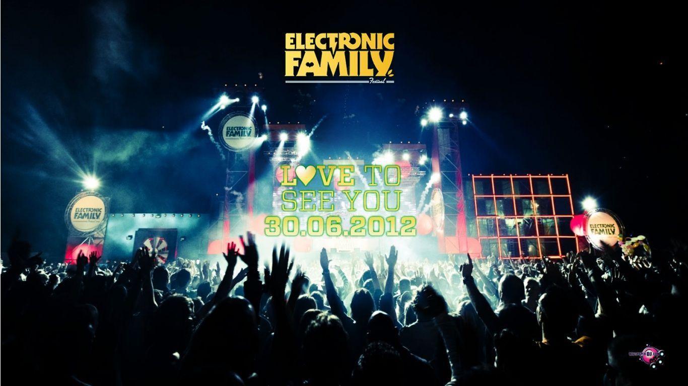 Electronic Family 2012 wallpaper, music and dance wallpaper
