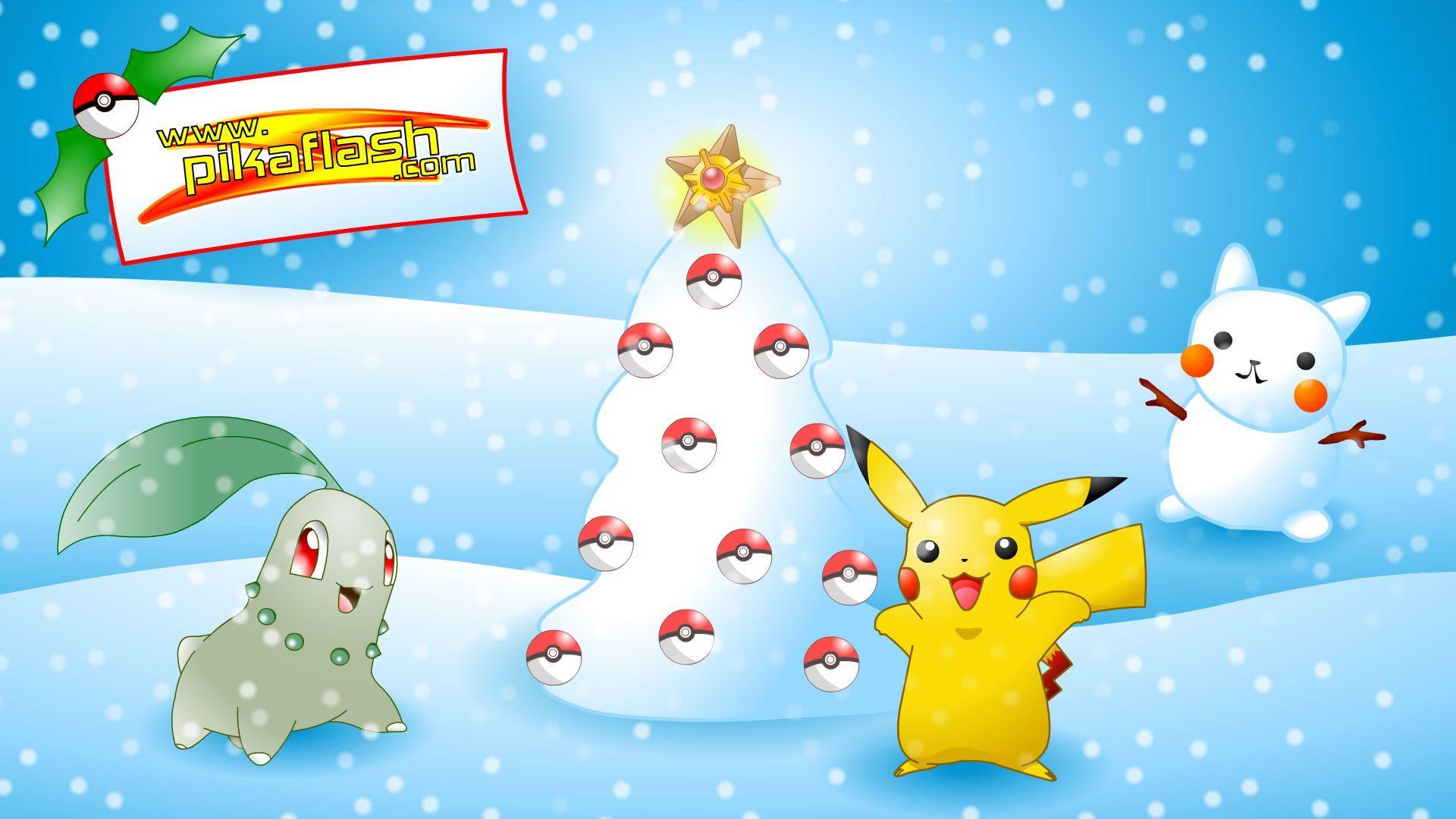 Pokemon Christmas wallpaper