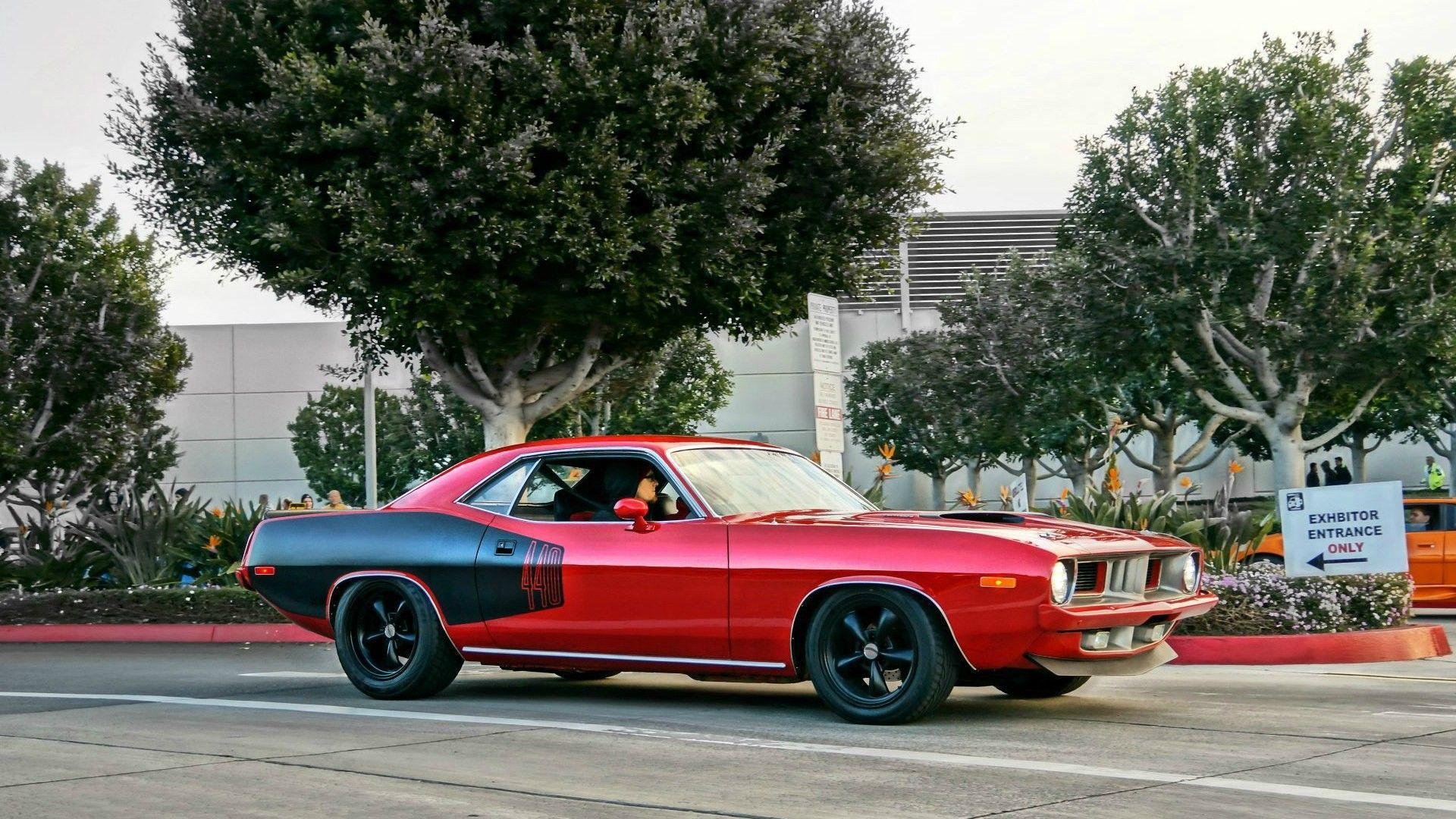 Plymouth Barracuda muscle cars Wallpaper 1920x1080
