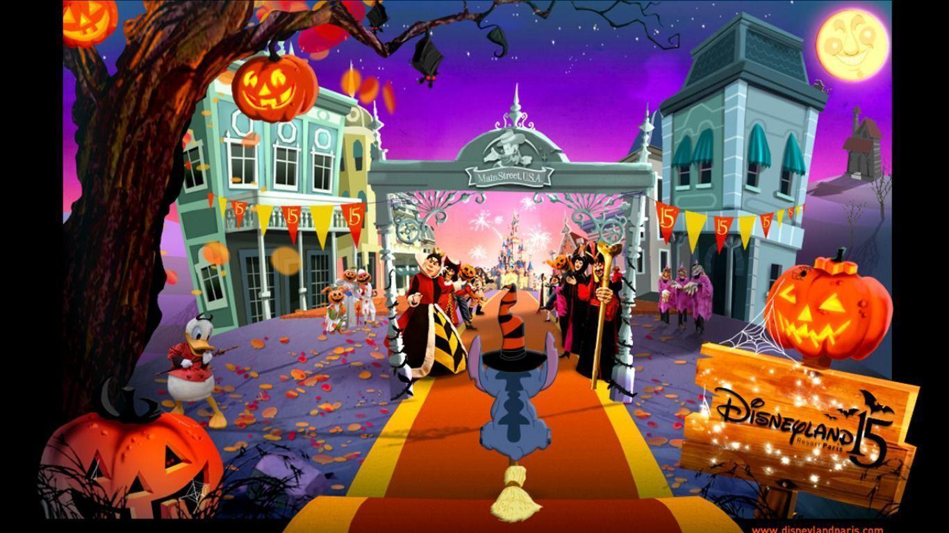 Wallpaper Disney Halloween Party Ghost HD Wallpaper Download