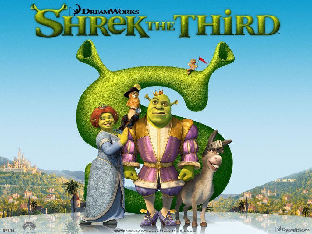 Shrek the Third Movie Wallpaper Free For iPhone